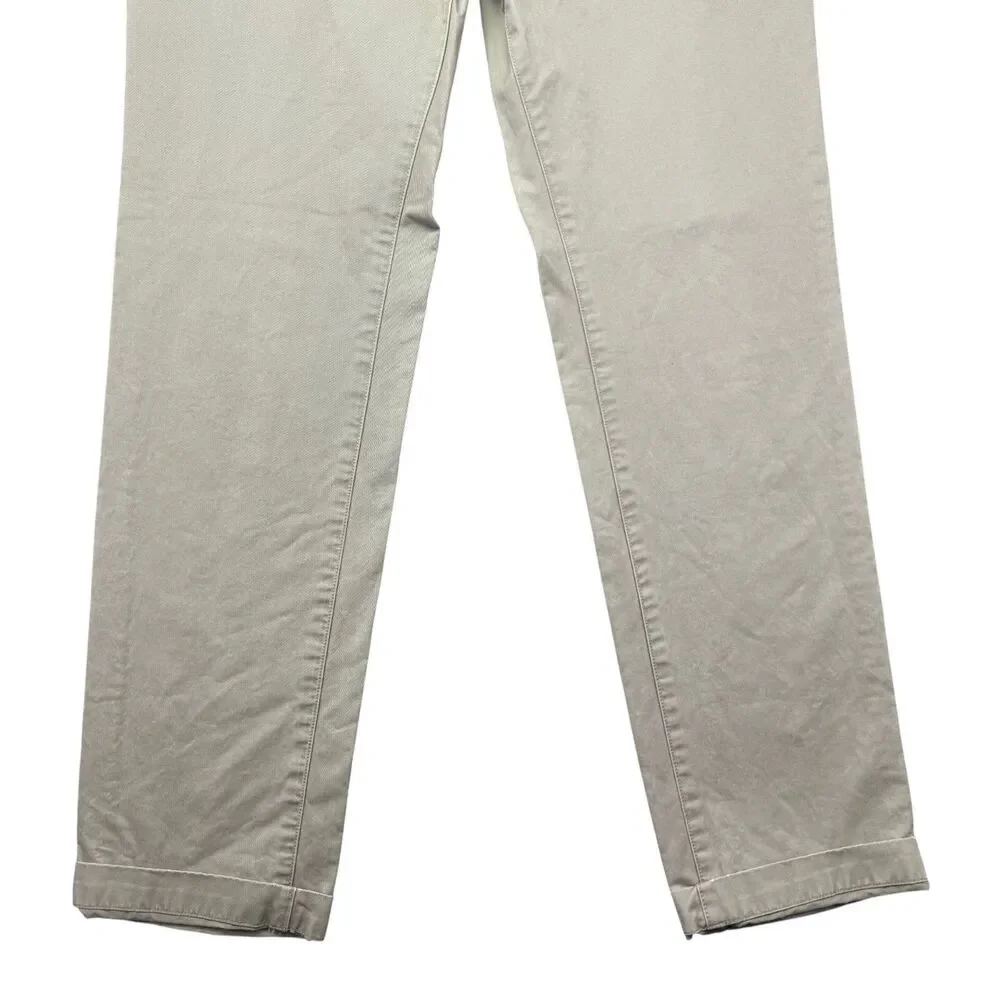 Banana Republic Pants Men's 33 x 34 Beige Khaki Vintage Straight Business Preppy